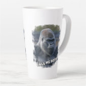 Silverback "Bel me baas" Latte Mok (Rechterhoek)