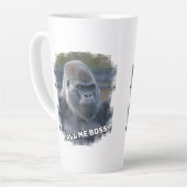 Silverback "Bel me baas" Latte Mok (Linkerhoek)