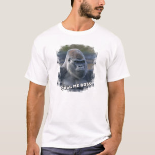 Silverback "Bel me baas" T-shirt