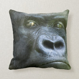 Silverback Gorilla Art Designer Pillow Kussen