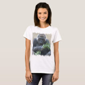Silverback Gorilla Dames T-Shirt (Voorkant volledig)