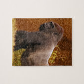 Silverback Gorilla Foto Puzzle Legpuzzel (Horizontaal)