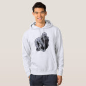 Silverback Gorilla Hoodie (Voorkant volledig)