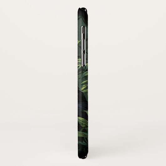 Silverback Gorilla in Rwandese Oerwoud Case-Mate iPhone Case (Achterkant/links)