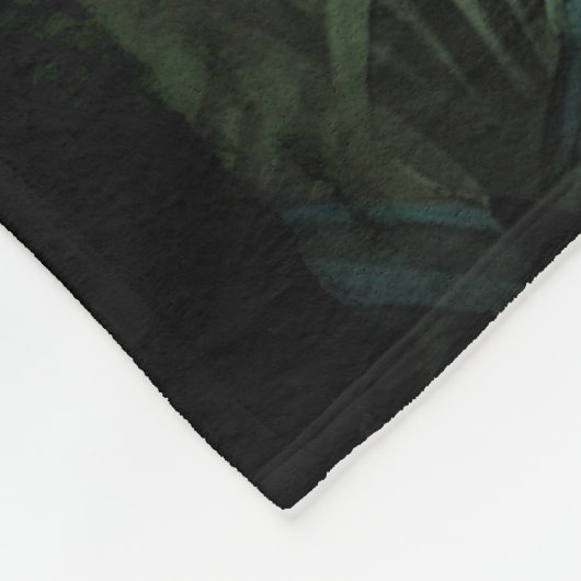 Silverback Gorilla in Rwandese Oerwoud Fleece Deken (Hoek)