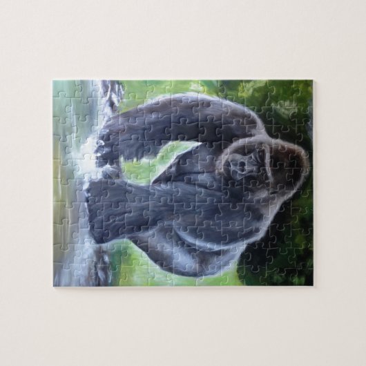 Silverback Gorilla Legpuzzel (Horizontaal)