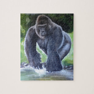 Silverback Gorilla Legpuzzel