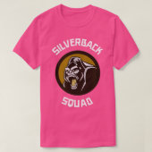 Silverback Gorilla Monkey Squad T-shirt (Design voorkant)