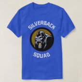 Silverback Gorilla Monkey Squad T-shirt (Design voorkant)