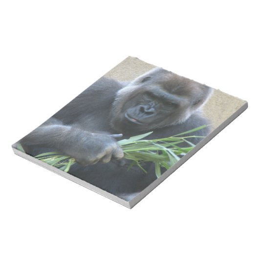 Silverback Gorilla Notitieblok (Linkerzijde)