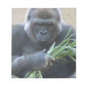 Silverback Gorilla Notitieblok (Voorkant)