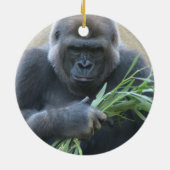 Silverback Gorilla Ornament (Achterkant)