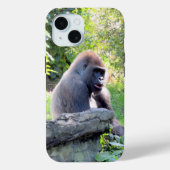 Silverback Gorilla Phone Case (Achterkant)