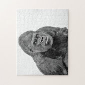 Silverback Gorilla Portrait, Jigzaag Puzzle Legpuzzel (Verticaal)