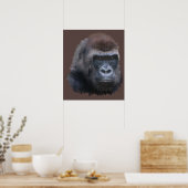 Silverback Gorilla Poster (Keuken)