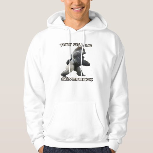 Silverback Gorilla Pullover Hoodie (Voorkant)