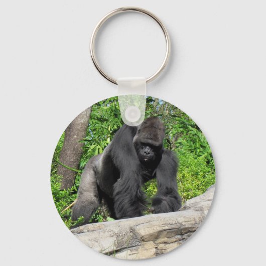 Silverback Gorilla Sleutelhanger (Voorkant)