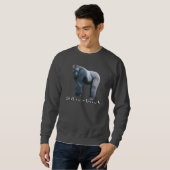 Silverback Gorilla Sweatshirt (Voorkant volledig)
