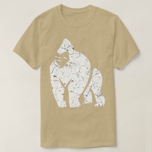 Silverback Gorilla T-shirt (Design voorkant)