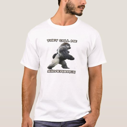 Silverback Gorilla T-shirt (Voorkant)