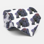 Silverback Gorilla, White Back (g2p2) Stropdas (Opgerold)