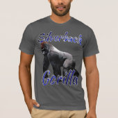Silverback Gorilla Zoo Animal Primate T-Shirt (Voorkant)