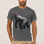 Silverback Gorilla Zoo Animal Primate T-shirt (Voorkant)