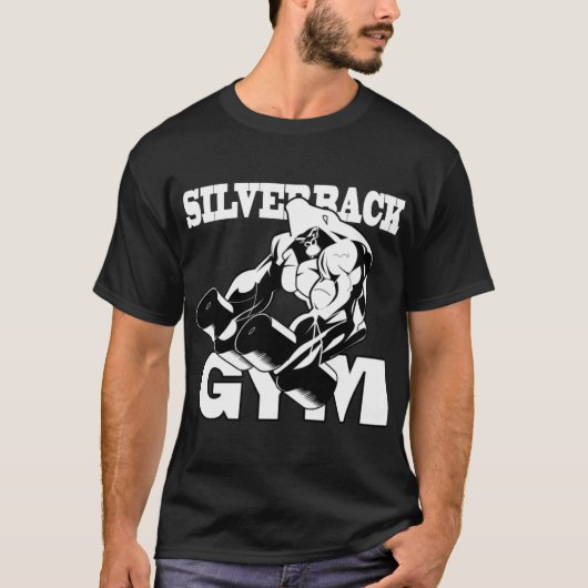 Silverback Gym Silverback Bodybuilding Gym liefheb T-shirt (Voorkant)