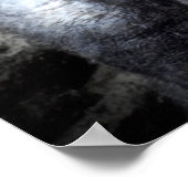 Silverback Mountain Gorilla Thinking Poster (Hoek)