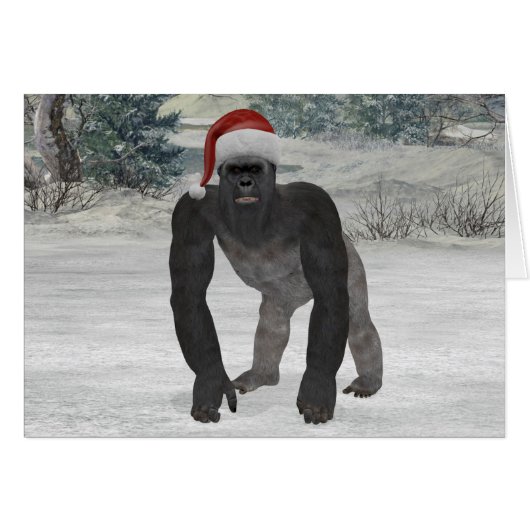 Silverback Santa (Voorkant Horizontaal)