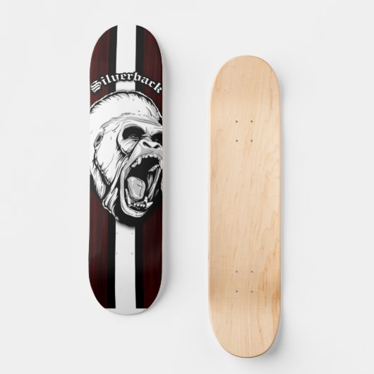 Silverback Skateboard (Voorkant)