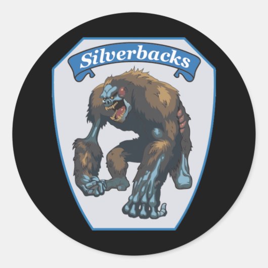 SilverBack Sticker (Voorkant)