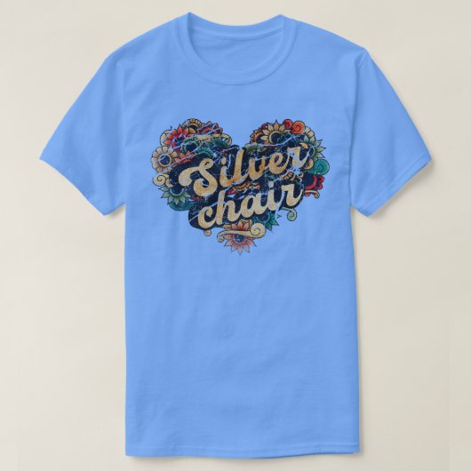 SILVERCHAIR VIGNET  KLEUR T-SHIRT (Design voorkant)