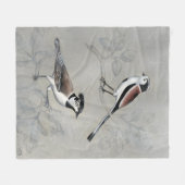 Silvered Aviary | A Paar Fleece Deken (Voorkant (Horizontaal))