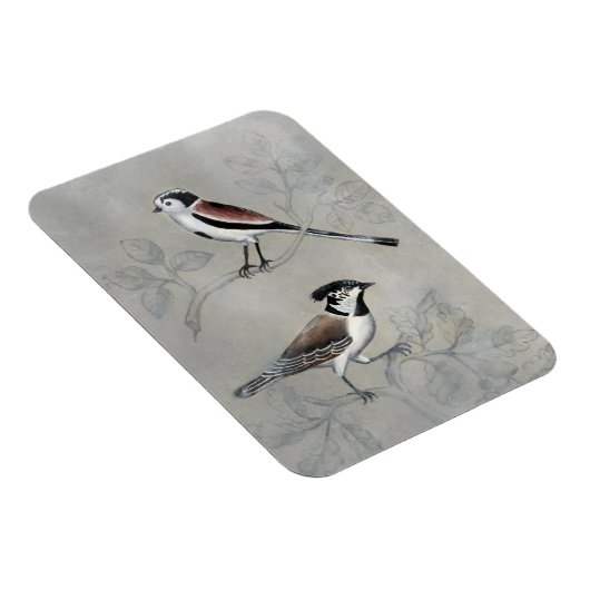 Silvered Aviary | A Paar Magneet (Rechterzijde)