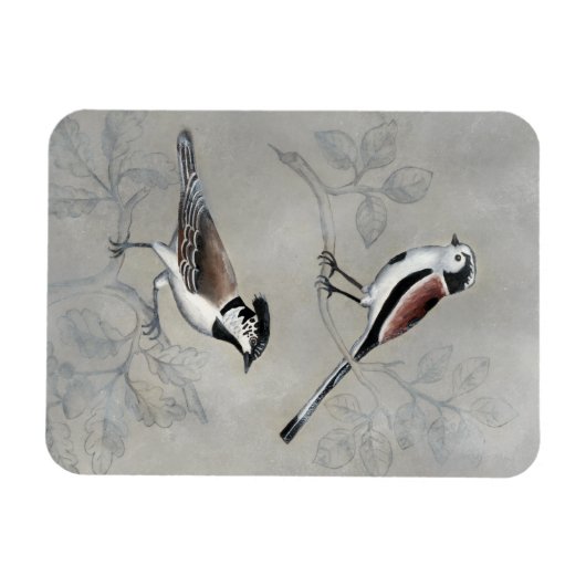 Silvered Aviary | A Paar Magneet (Horizontaal)