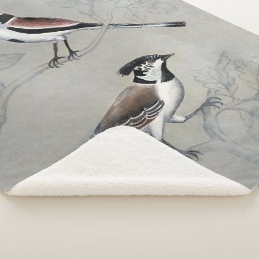 Silvered Aviary | A Paar Sherpa Deken (3/4)