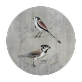 Silvered Aviary | A Paar Snijplank (Voorkant)