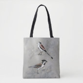 Silvered Aviary | A Paar Tote Bag (Voorkant)