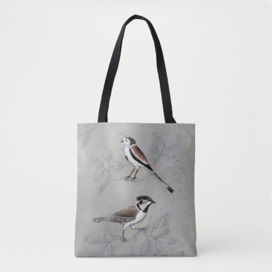Silvered Aviary | A Paar Tote Bag (Voorkant)