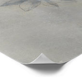 Silvered Aviary | Een paar vogels Poster (Hoek)