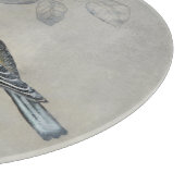 Silvered Aviary | Vogelpaar Snijplank (Hoek)