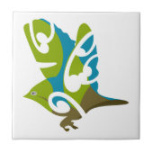 Silvereye bird tegeltje (Voorkant)