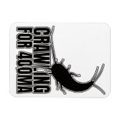 Silverfish Primitive Insect - Entomology Geek Magneet (Horizontaal)