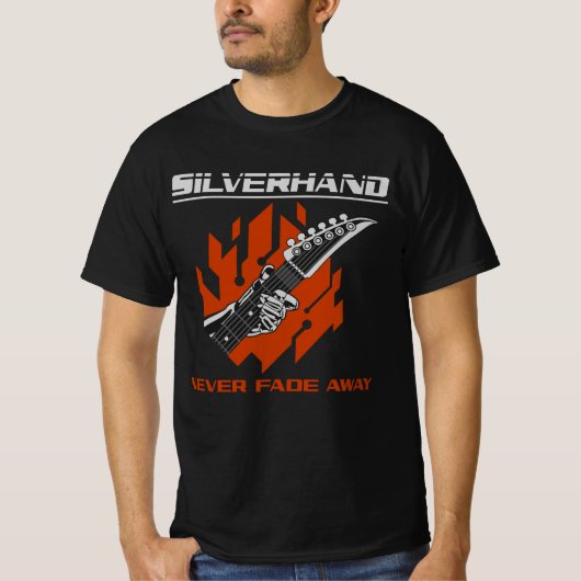 Silverhand verdwijnt nooit t-shirt (Voorkant)