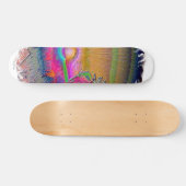 SilverLake Sunset 1 oval, Art Signature Skateboard (Horizontaal)