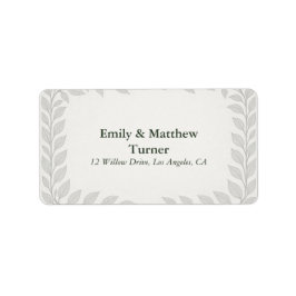 Silverleaf Elven Wedding Etiket