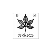 Silverleaf Elven Wedding Rubberstempel (Afrduk)