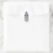 SilverMilkBottle050111 Ronde Sticker (Tas)