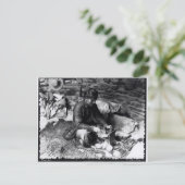 Silversmith at work, c.1914 briefkaart (Staand voorkant)